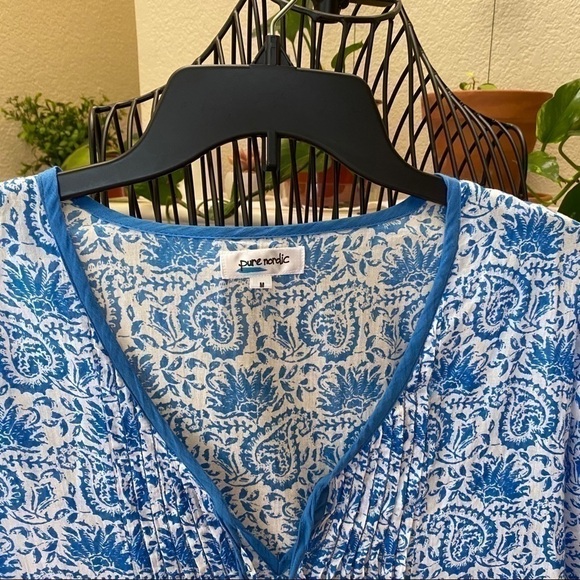 Floral Print Tie Dress - Picture 2 of 4